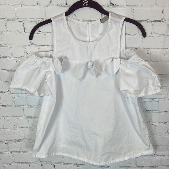 Zara Girl’s Cold Shoulder Blouse - Picture 1 of 5